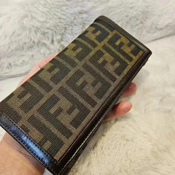 FNDI  Zucca Bifold Long Wallet - Picture 6 of 16